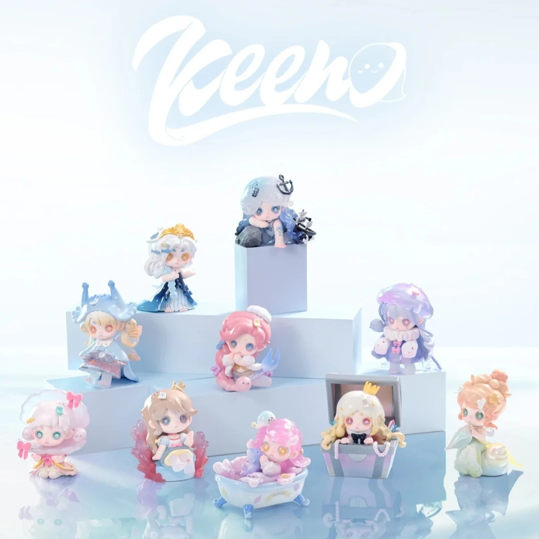 

Серия Keeno Wishing To The Sea Breeze, слепая коробка, изысканная виниловая кукла, загадочная коробка, кавайный настольный орнамент, подарок Surpris