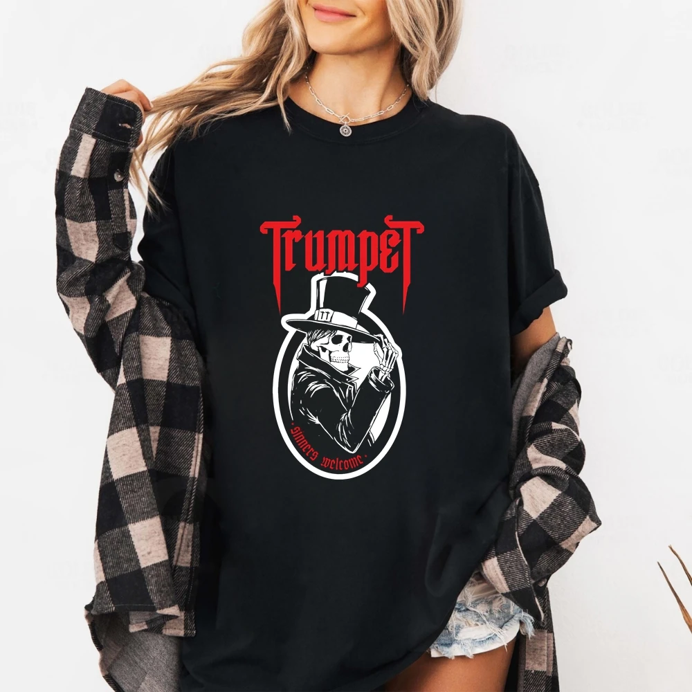 Fashion Timmy Trumpet Fun Crazy Neutral Classic Short-Sleeved Men's and Women's General-Purpose Round-neck T-Shirt