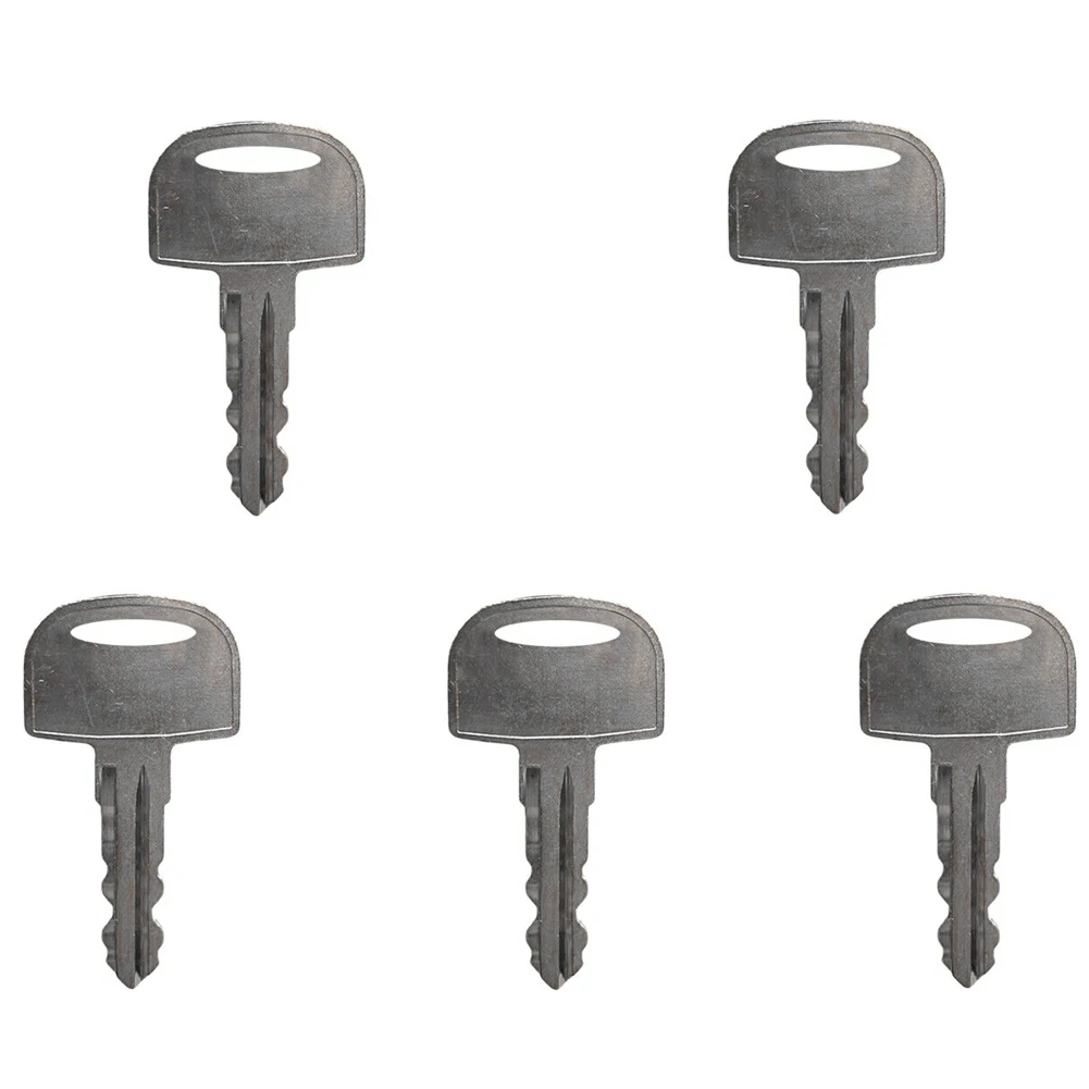 5Pcs 601 Ignition Key Fit for Sany Mini Excavator Broderson Crane Bluebird Caterpillar Stacker Ferris Mower Vermeer School Bus