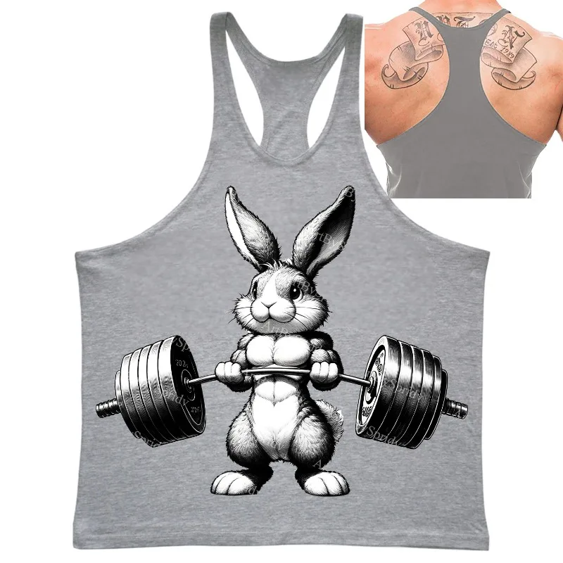 الرجال سترات العضلات ملابس داخلية قطنية بلا أكمام تانك القمم طباعة العضلات سترة الملابس الداخلية س الرقبة الصالة الرياضية الملابس كمال الاجسام تانك القمم