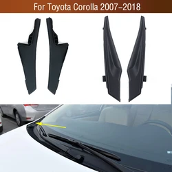 Front Windshield Wrap Corner Cover Wiper Side Cowl Trim Cap Lid For Toyota Corolla 2007 2008 2009 2010 2011 2012 2013 2014-2018