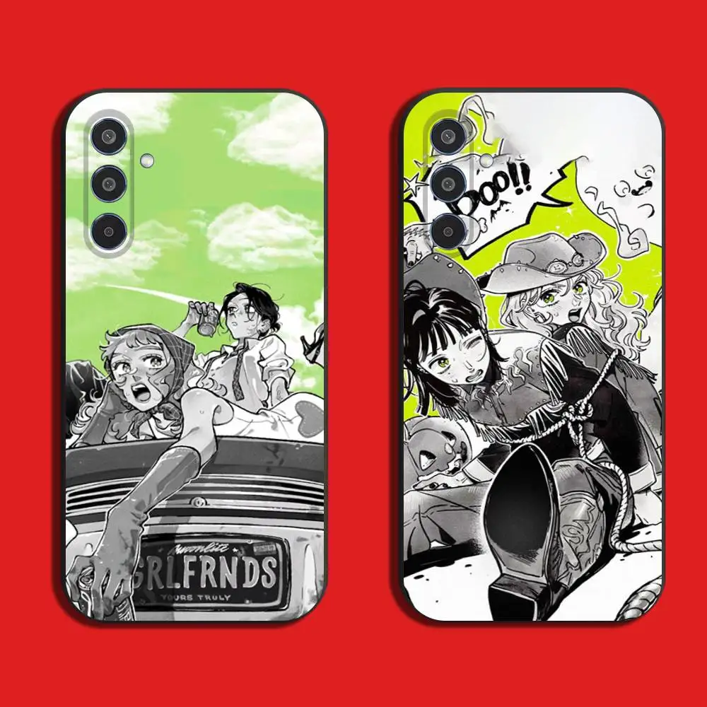 Aya Osawa Mitsuki Koga MitsuAya Phone Case For Samsung Galaxy  A22 A21 FE Plus Ultra  A70  A71 A73 A72 Black Back Cover