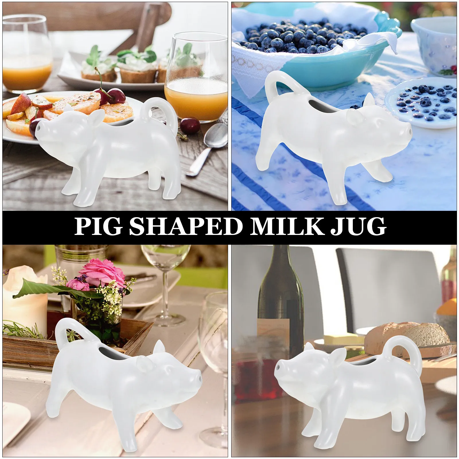 

Керамическая кружка для молока в форме свиньи, термостойкая, с глянцевым покрытием, легко моется, для кофе, взбивания молока, для кафе, кухни, напитков