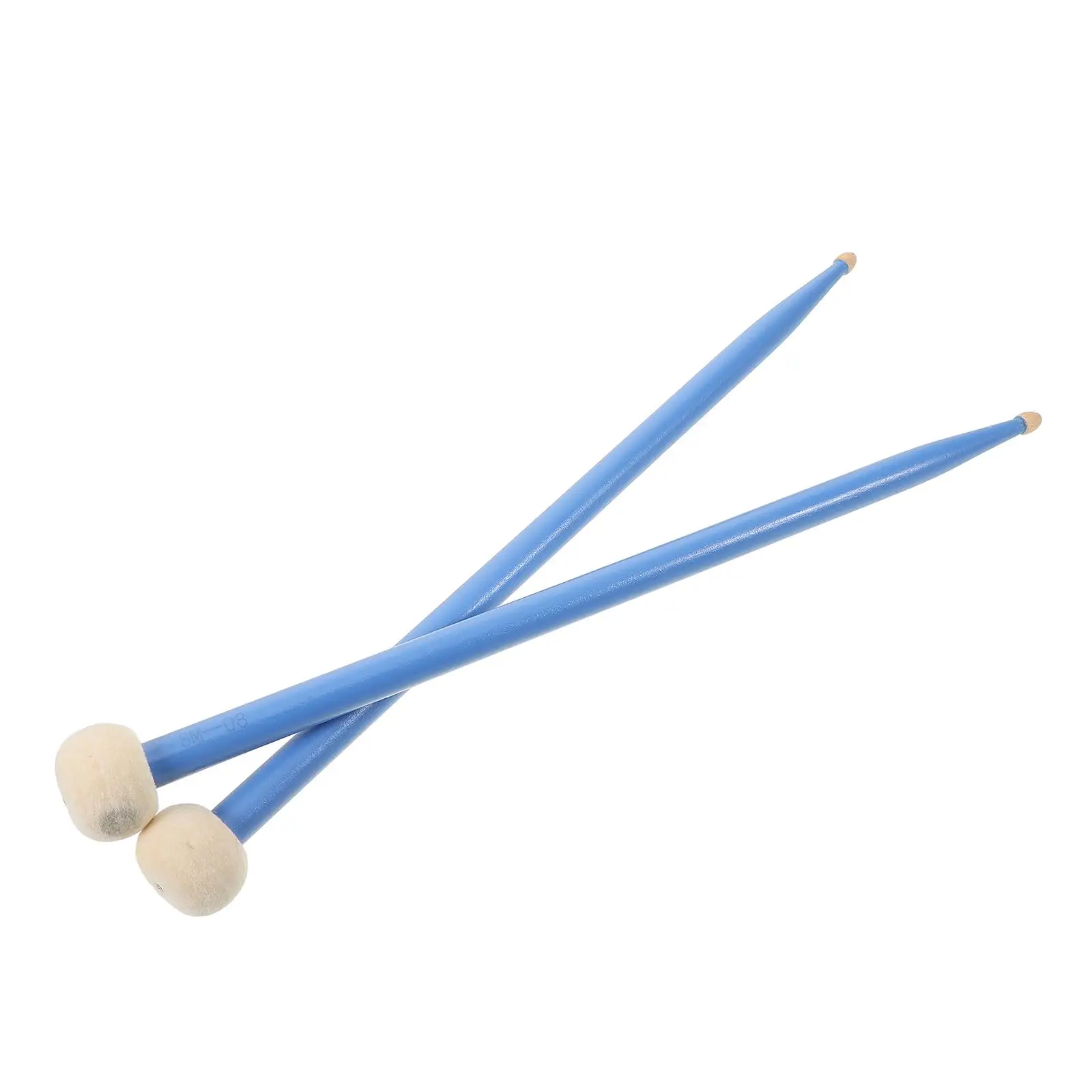 

DoubleEnded Drumsticks Maple Felt Heads Timpani Mallets Snare Percussion Accessories Brass Drumsticks Marching Sticks Gong