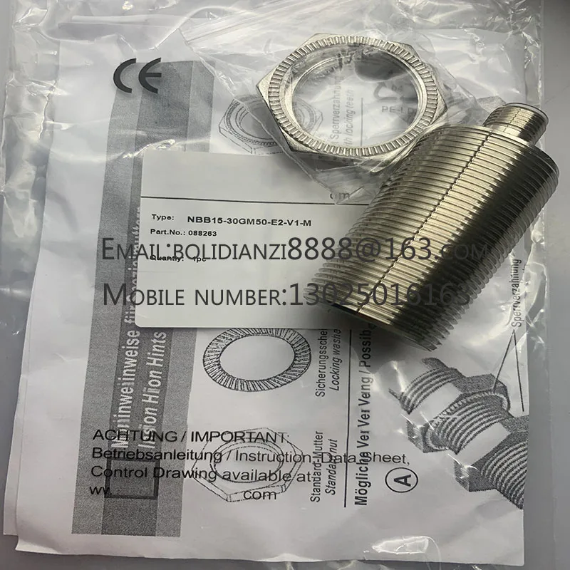 New proximity switch sensor NBB15-30GM50-E2-V1-M NBB15-30GM50-EO-V1 One year warranty In stock image 2