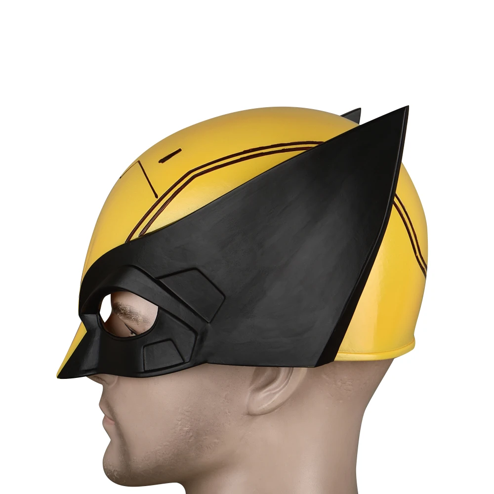 Masque facial Wolverine pour adultes, casque James Howlett, cosplay de film, accessoires de costume d\'Halloween, haute qualité, 2023