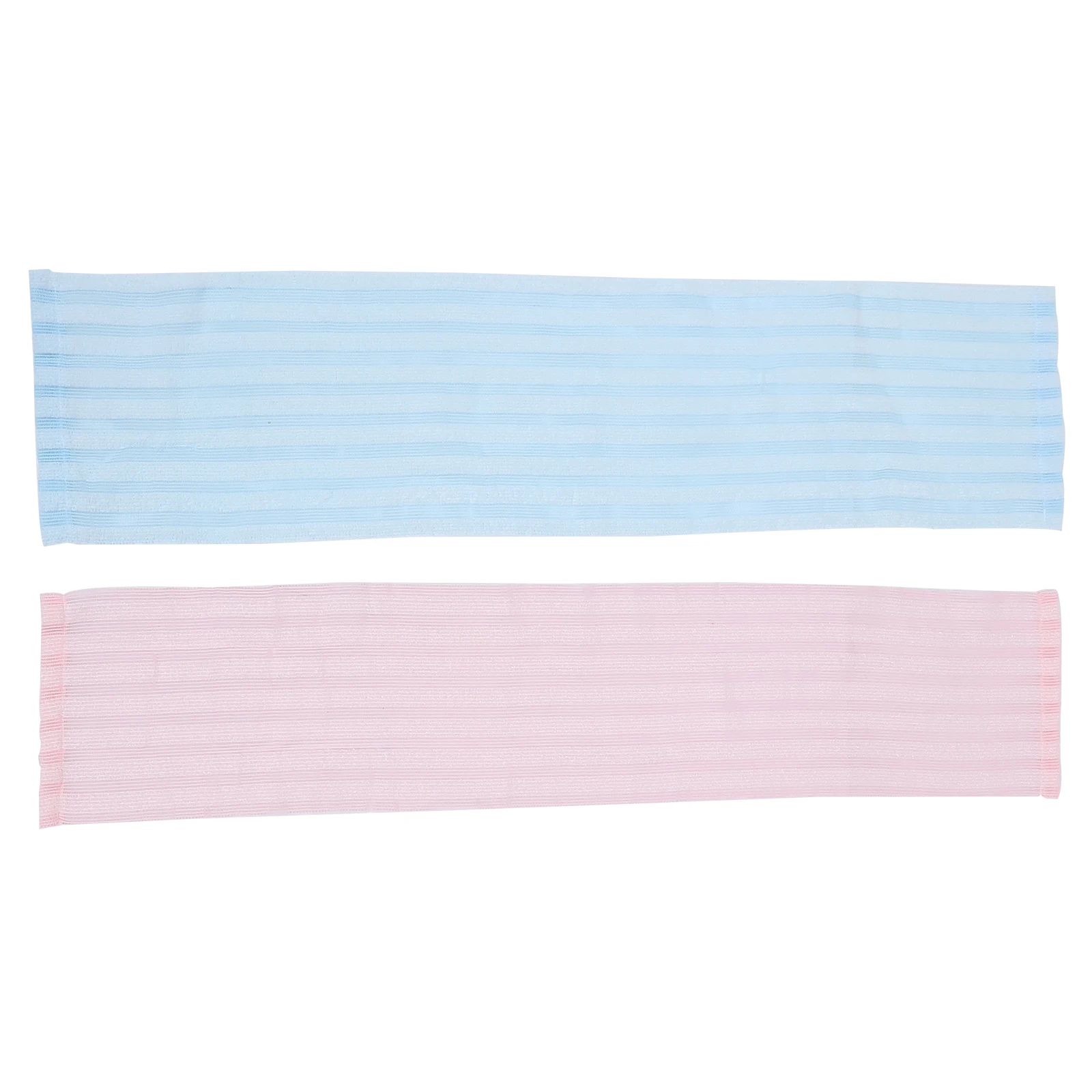 

2pcs Exfoliating Back Scrubbers Double Sided Thick Bath Towel Durable Body Cloth For Back Neck Shoulder Cleaning Non Irritating