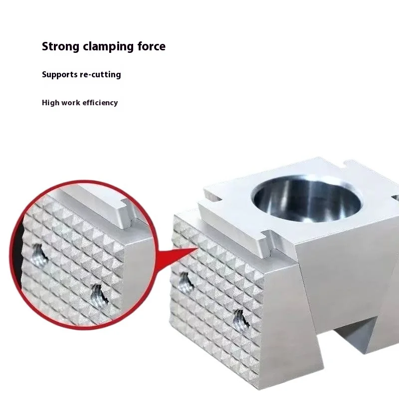 M8 M10 M12 tooth surface jaws MINI OK Wedge Clamps Precision Modular Single Vise for CNC Industrial Machining