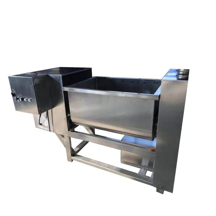 Mezcladora de carne y salchichas totalmente automática de 100L y 200L para kimchi, encurtidos, pollo, carne de cerdo, para la venta