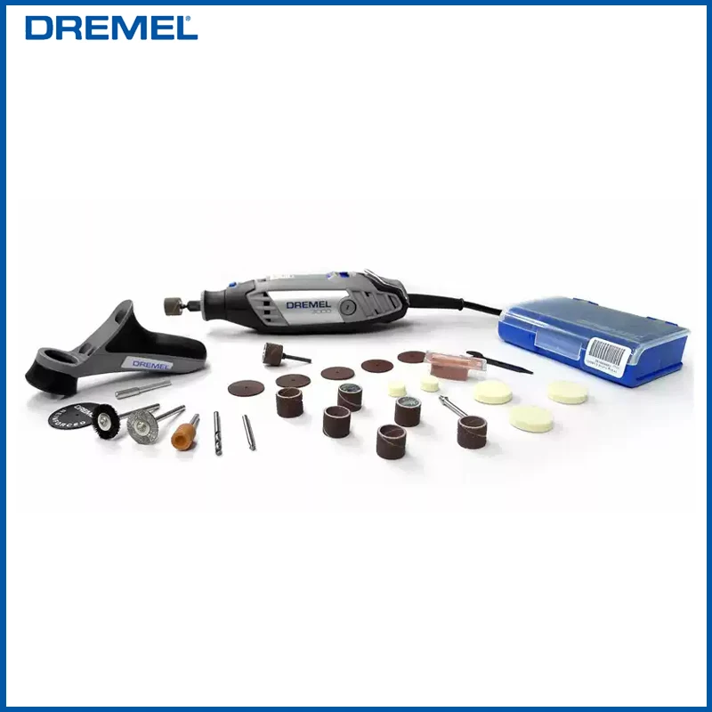 Dremel 3000 1/26 Variable Speed Rotary Tool Kit Electric Grinder 1 Attachment 26 Accessories 6 Gears 10000-32000 RPM 120W 220V