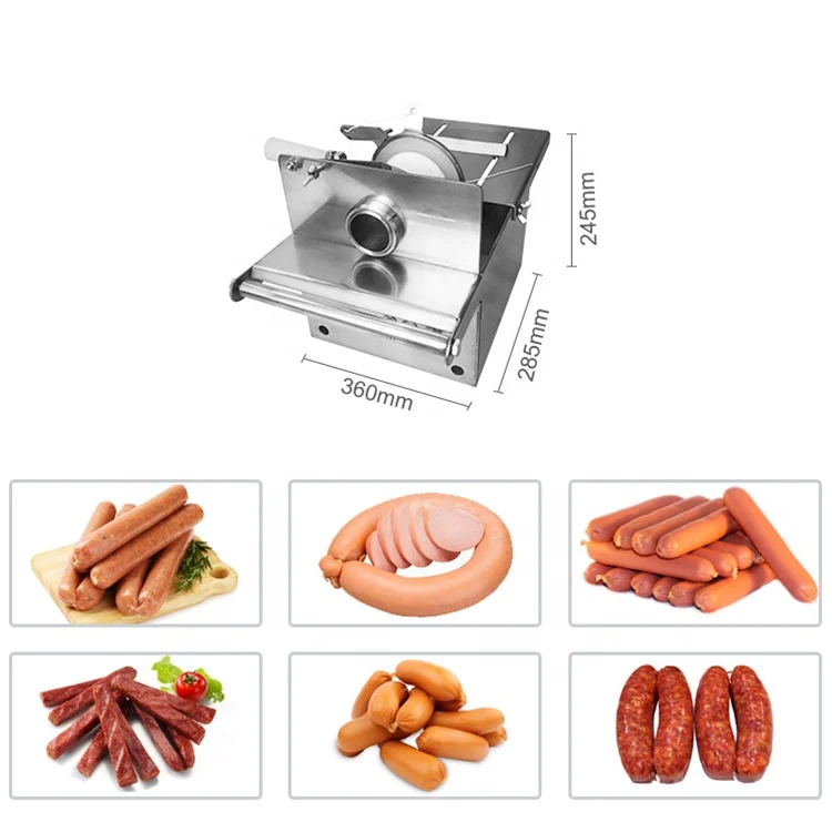 Sausage tying linker machine knot tying machine sausage tying machine for sausage