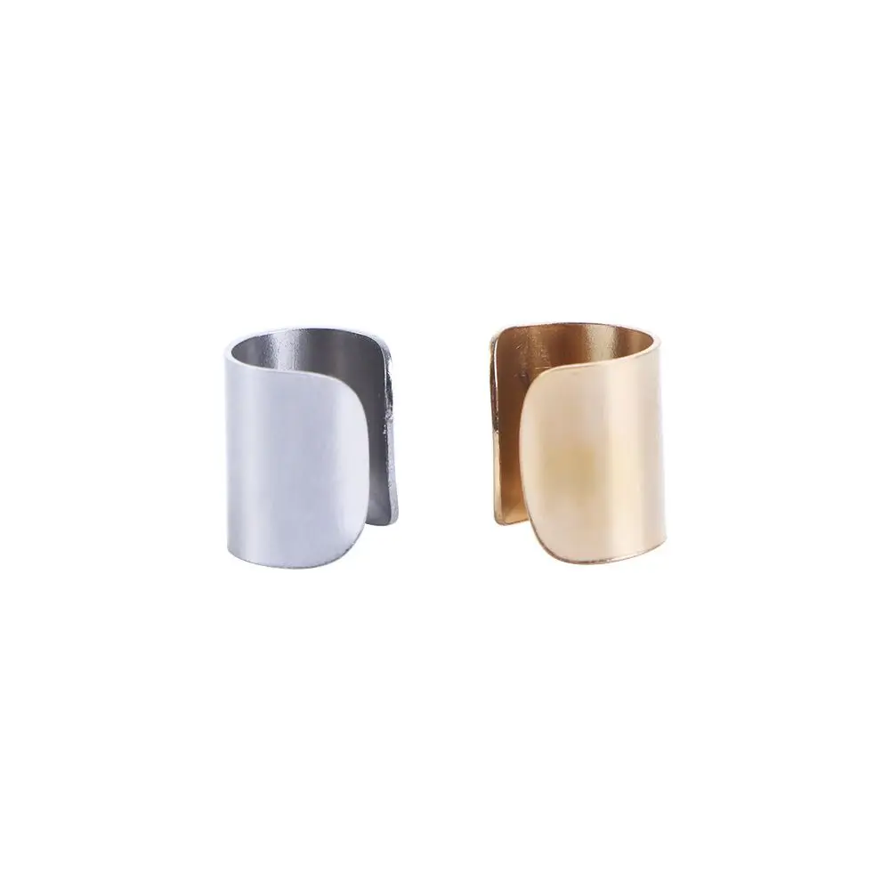 

Fashion Men Women Stainless Steel Round Hoop Ear Stud Cuff Clip Earring Punk US