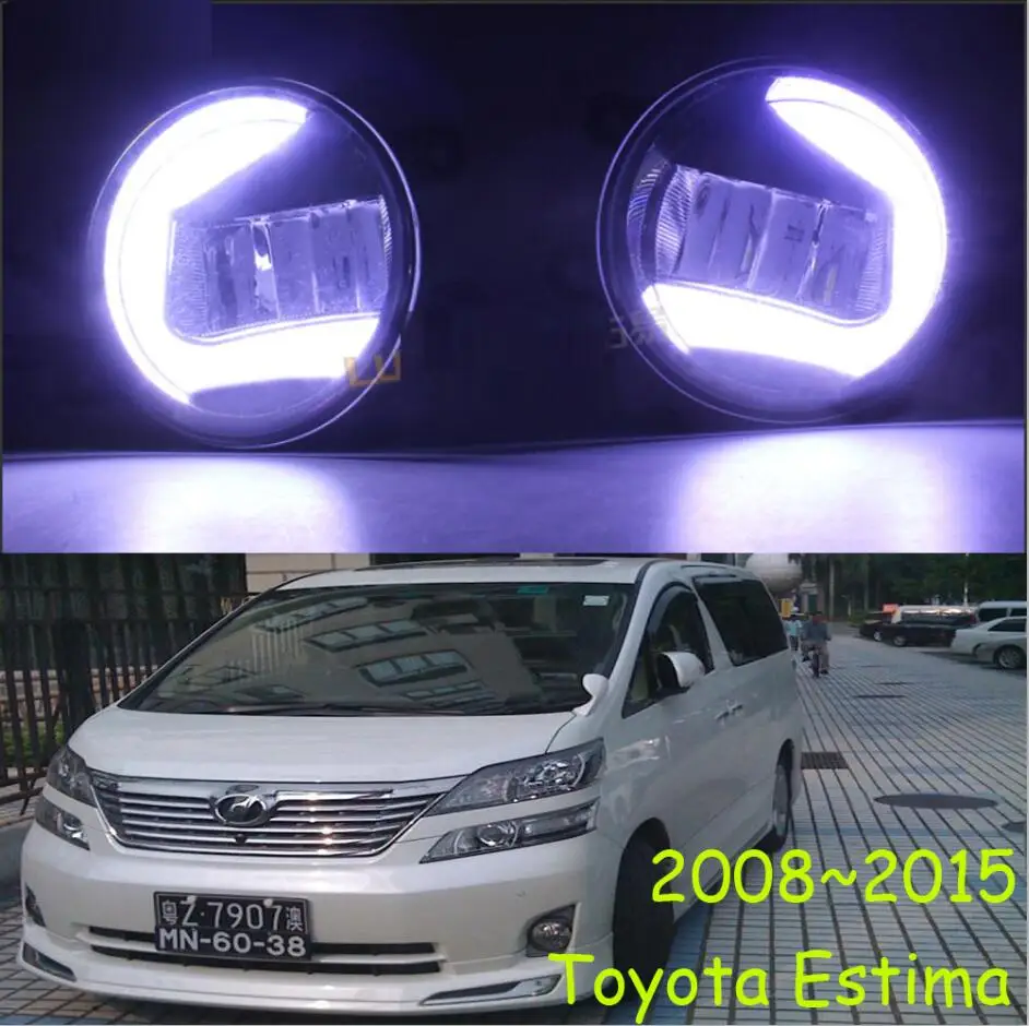 Car Bumper Lamp Headlight Hiace Daytime Light REVO Swith ON/OFF LED DRL Car Accessories Daylamp Aygo Estima Fog Lamp