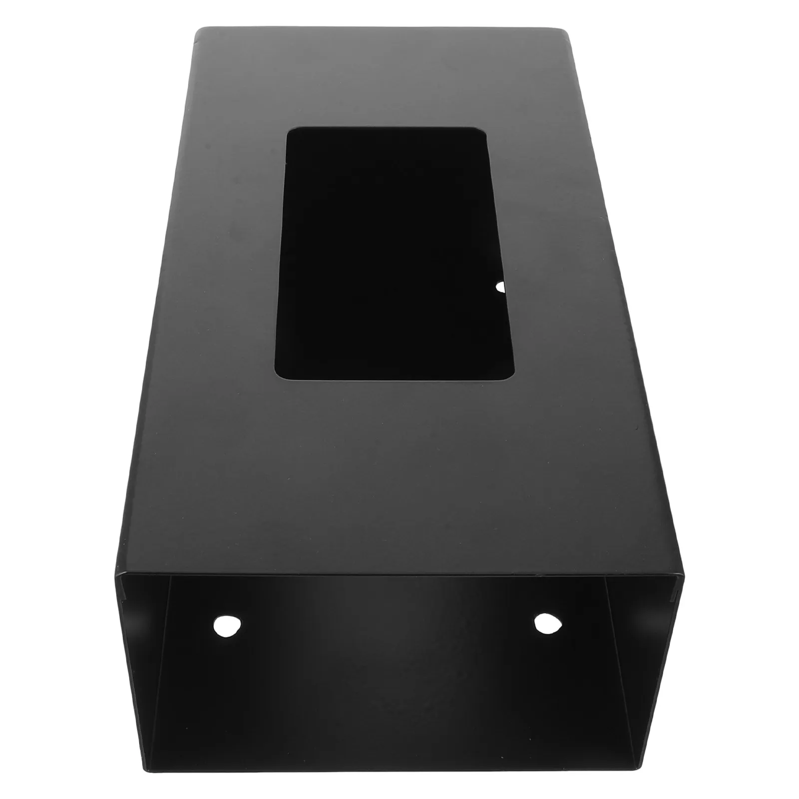 Wall Mount Glove Mask Box Dispenser Black Iron Metal Universal Bracket for Nitrile Latex Vinyl Glove Boxes Face Masks Clinic