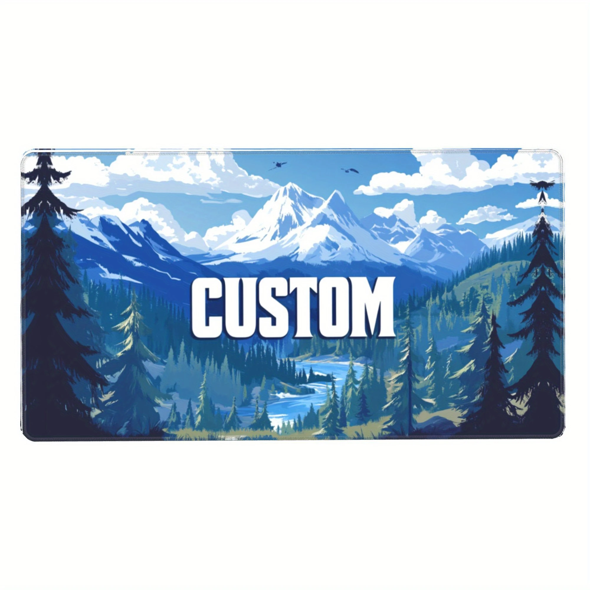 Custom Gaming Mousepad Custom Print Your Own Design XXL Desk Mat Non Slip Rubber Keyboard Mat For Gamer Desktop