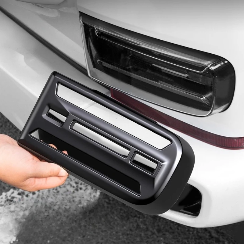 

Для Chery ICAR V23 2025 2026, защитный чехол для задних фонарей автомобиля, ABS, защита от столкновений, задний фонарь, внешние аксессуары