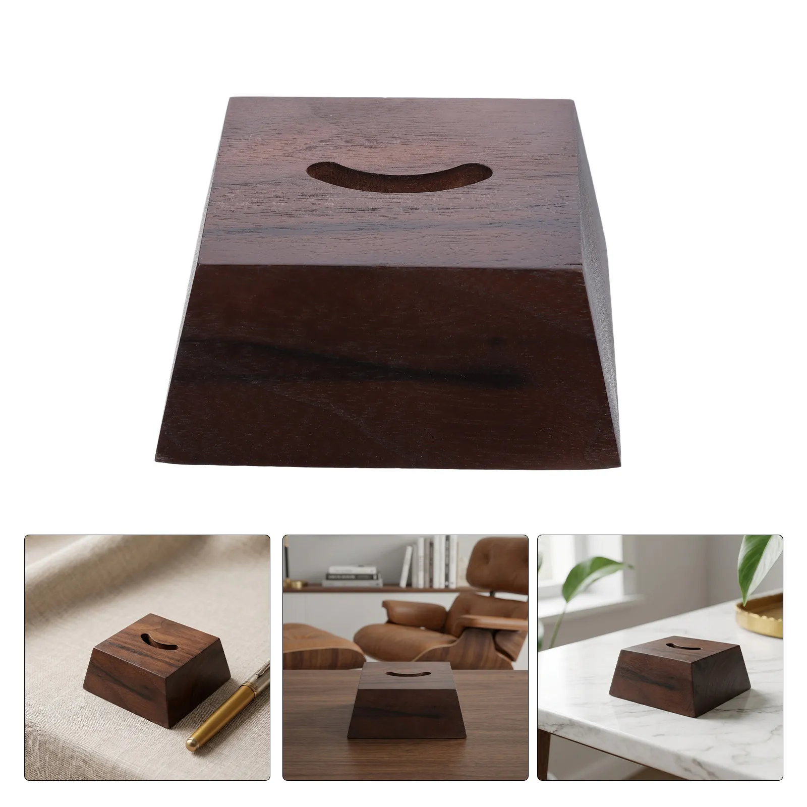 Wooden Shoe Horn Stand Base Solid Wood Shoehorn Organizer Entryway Hallway Storage Holder Dock for Shoe Horn Display