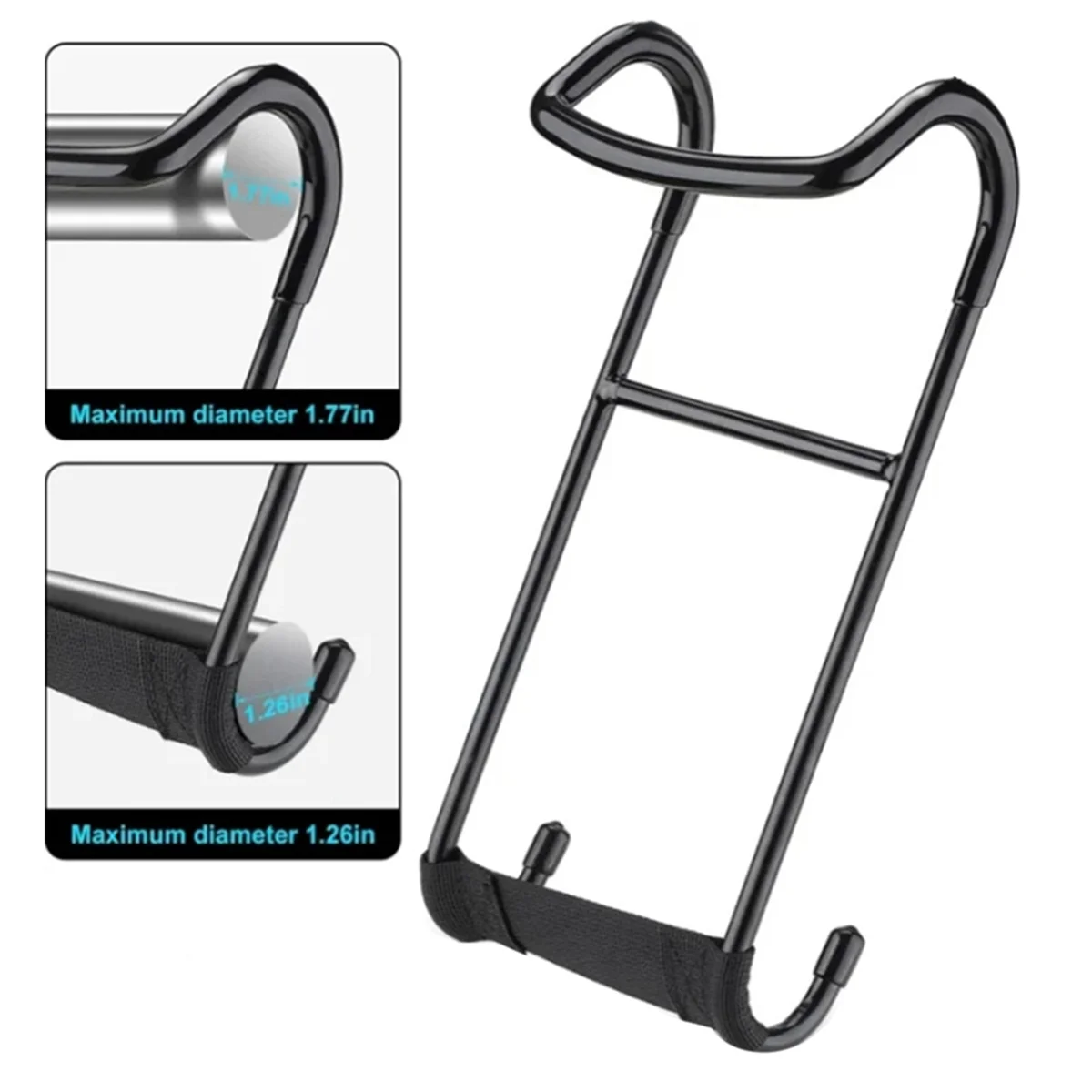 BAAU Dumbbell Hook Dumbbell Power Hook Anti-Slip Multifunctional Dumbbell Hook Home Auxiliary Horizontal Bar Fitness