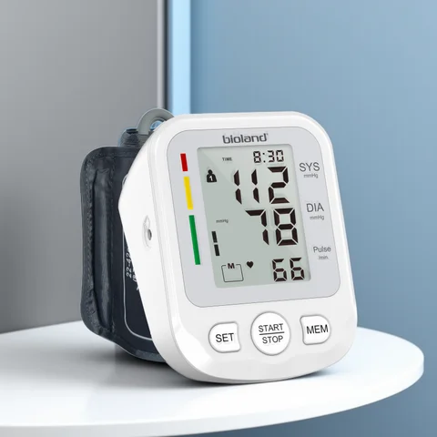 LinkSun Blood Pressure Monitor 2005 Tensiometer Upper Arm Automatic Digital BP Measuring Device Blood Pressure Guage Kit 2005-1