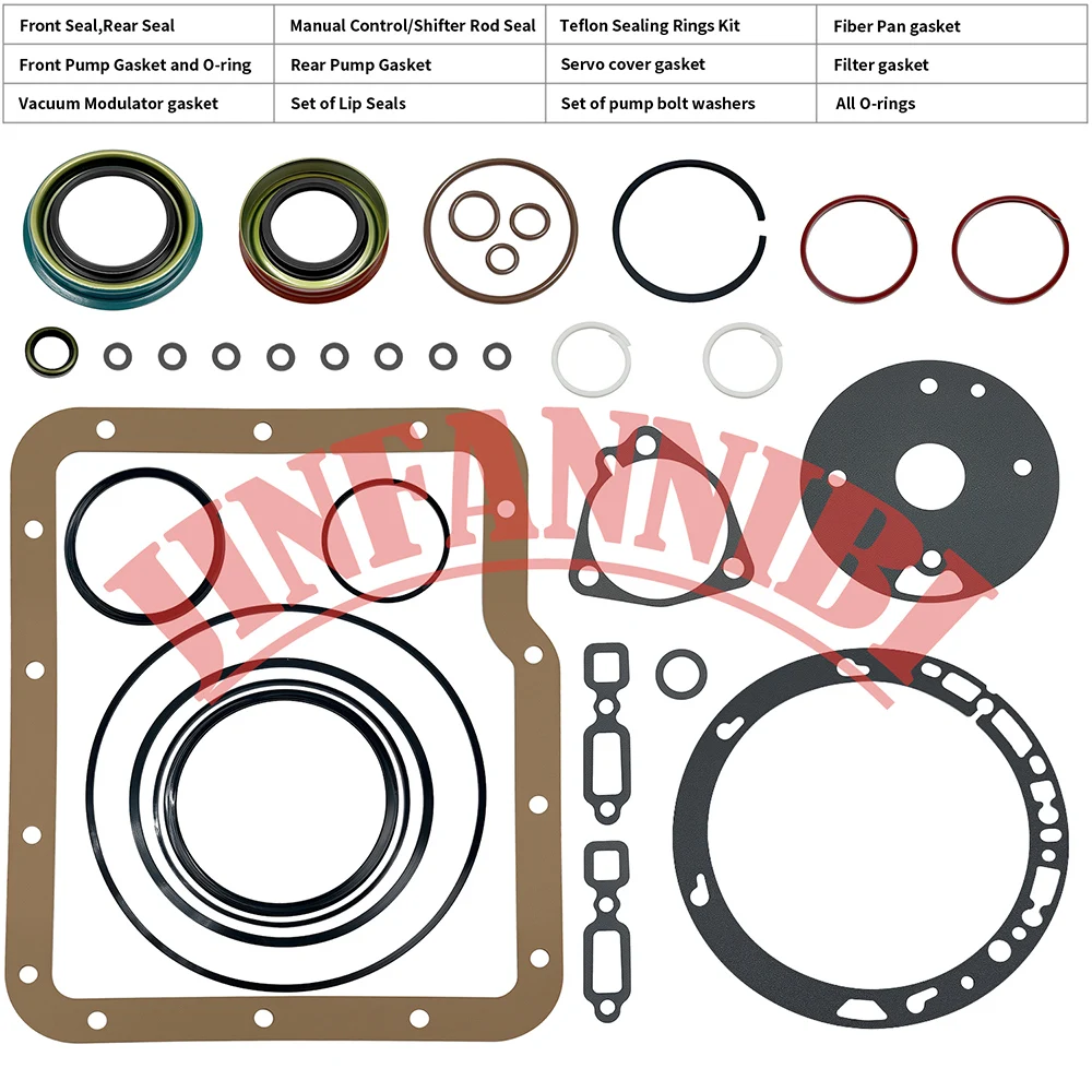 Transmission Performance Overhaul Gasket & Seal Kit for Chevrolet Nova 1969-1973