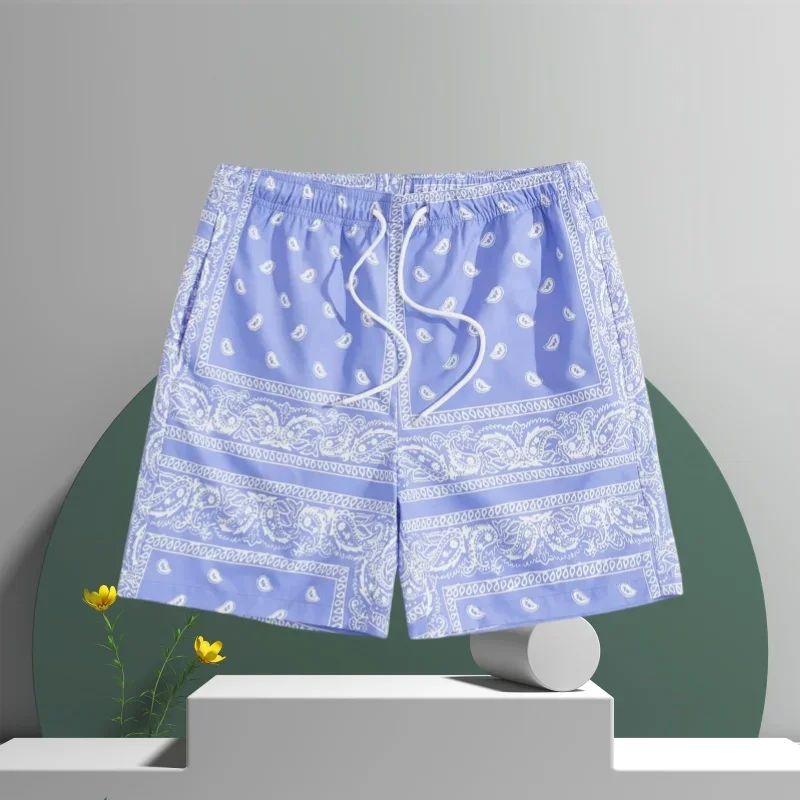 ثلاثية الأبعاد مطبوعة هاواي المرأة السراويل الرياضية المتضخم الصيف عادية الرباط الخصر السراويل في الهواء الطلق الرجال تشغيل السراويل الرياضية #3