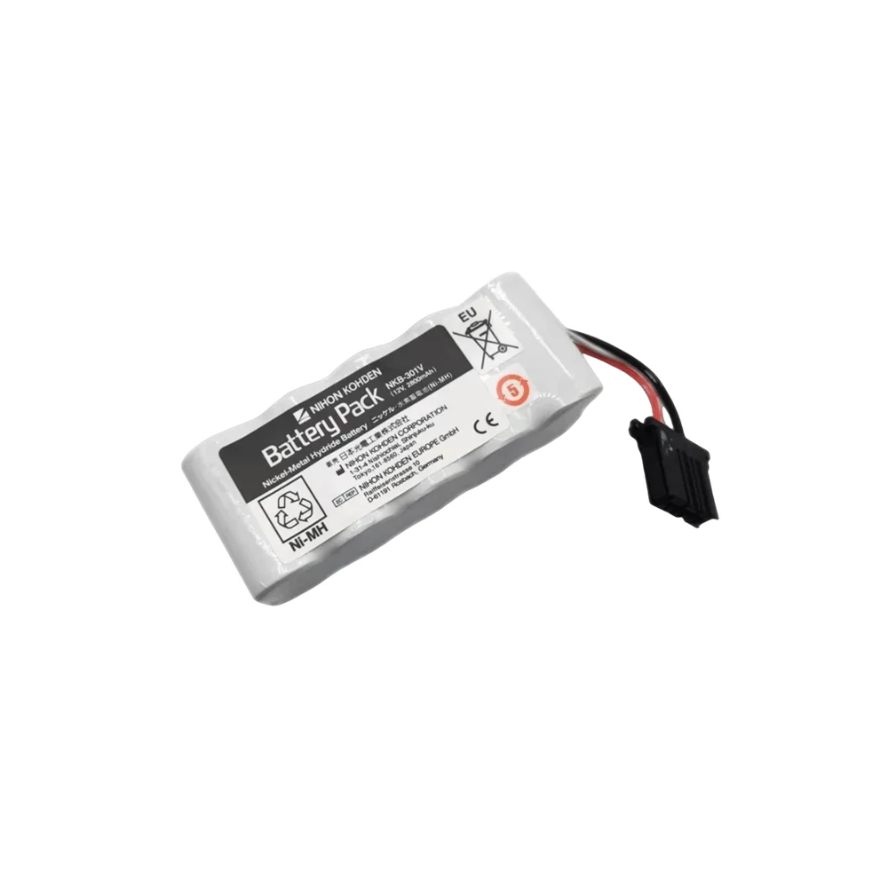 NKB-301V RHINO POWER HIGH CAPACITY BATTERY FOR NIHON KOHDEN X065 YZ-024H9 SB-551V HHR-30PF25 HRX 23/43 TEC-7631 Battery Pack