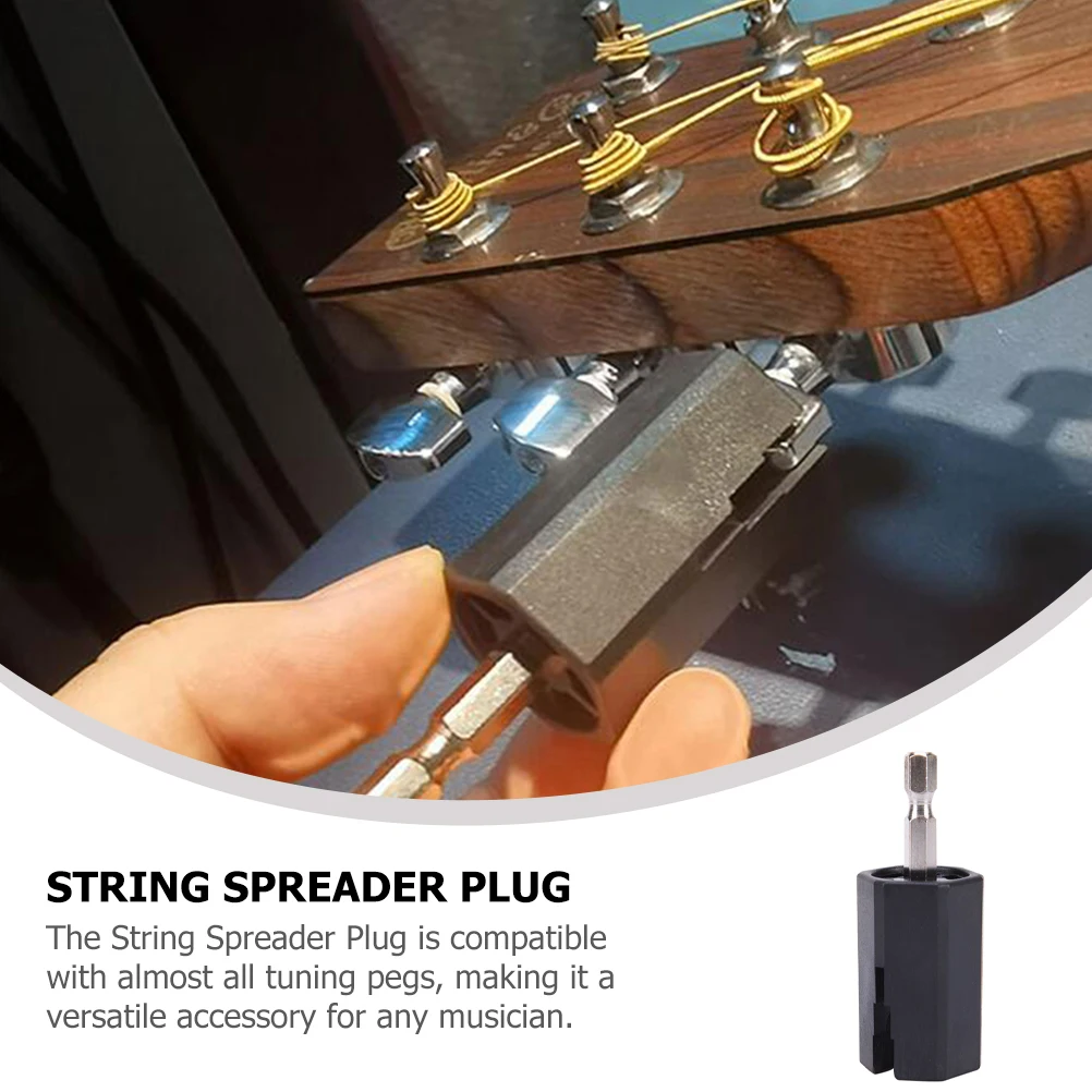 

4 Pcs Guitar Pins Puller Peg Winder Maintenance Tool Plug String Tuner Repair Tools Metal DIY Aid Luthier