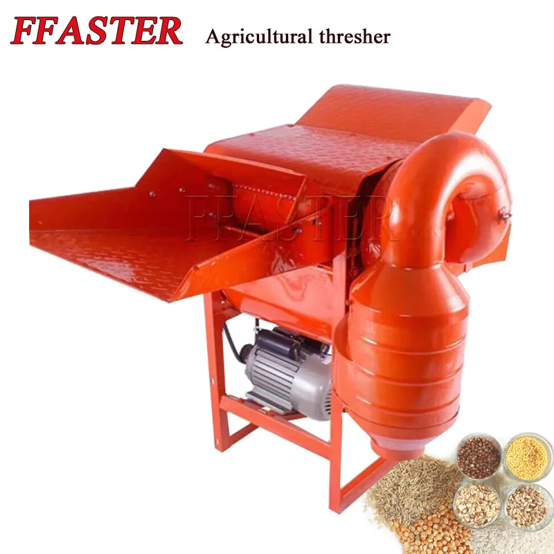 

Multifunctional Small Household Rice Wheat Grain Multiple Crops Thresher Millet Soybean Rapeseed Sorghum Threshing Machine