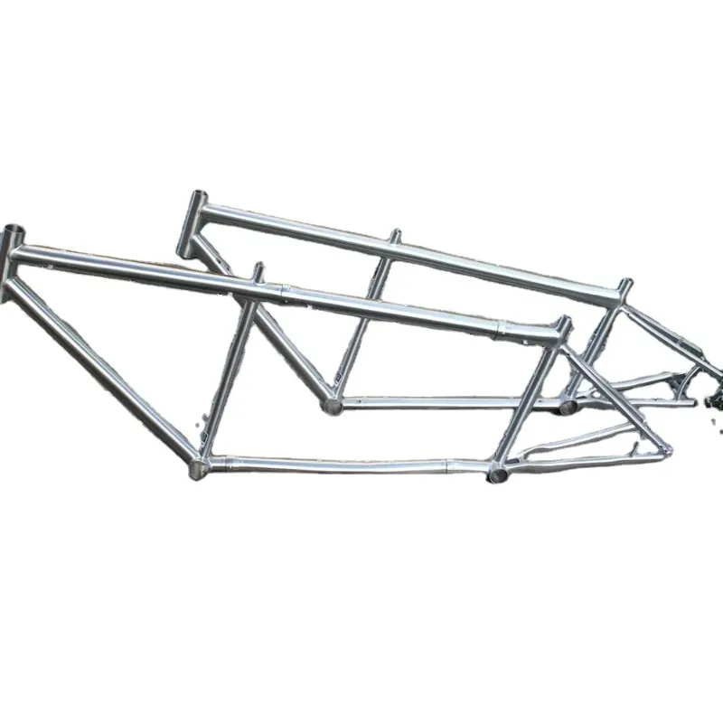 Cheap Titanium Tandem Bike Frame With Inner Cable Routing