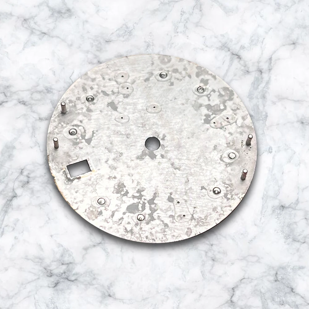 Quadrante da 28,5 mm con logo S adatto per movimento automatico giapponese NH35/NH36 Accessori per la modifica dell'orologio luminoso verde