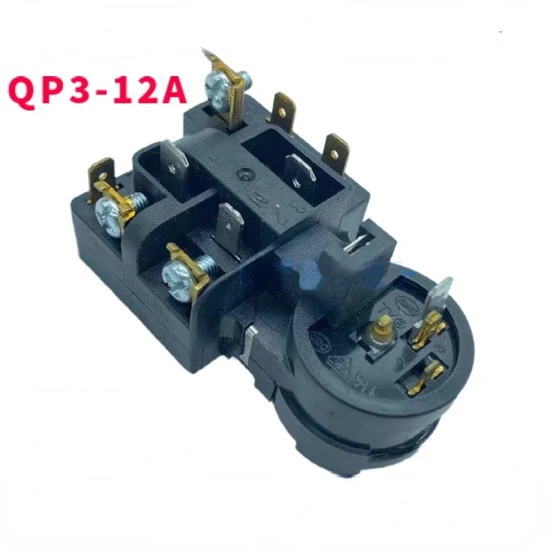 1Pcs Refrigerator Freezer Compressor Replacement Parts QP3-12A PTC Starter Relay and Overload Protector for Fridge（screw hole）