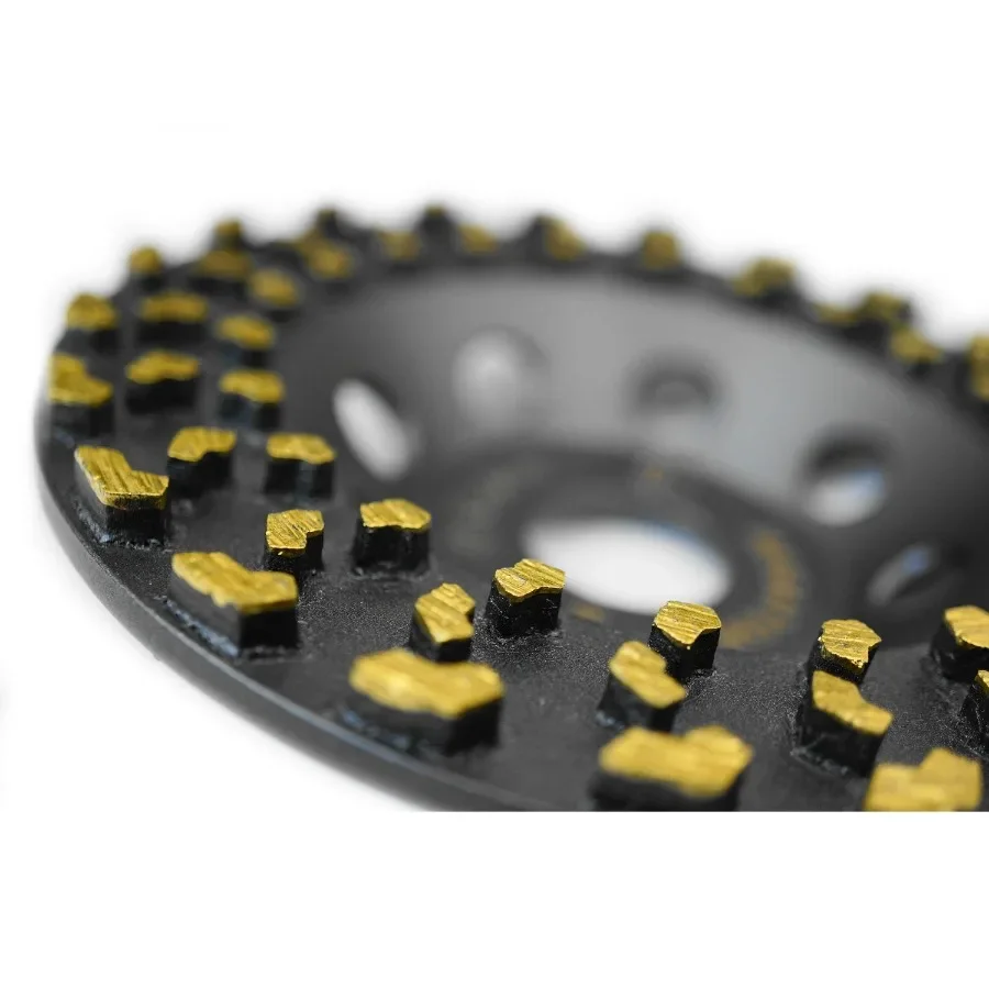 Megatron Disco diamantato da 7" per rimozione molatura a tazza diamantata per qualsiasi vernice per calcestruzzo, colla epossidica e mastice con CDB New Techlogy Megatro