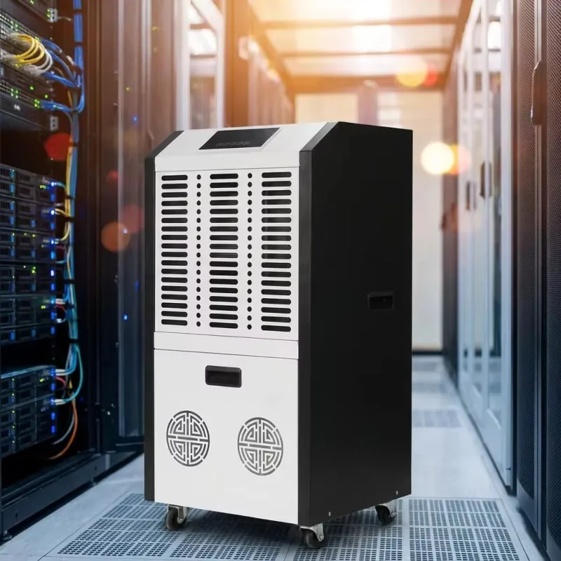 Осушитель воздуха Airo 60 л/день, коммерческий класс, профессиональный, портативный, высокой производительности, с хладагентом R410A, для домашнего использования.