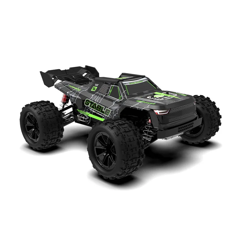 

JJRC Remote Control Off Road Climbing Car Four Wheel Drive Full Proportional Carbon Brush Suspension Colorful Led Lights Adults