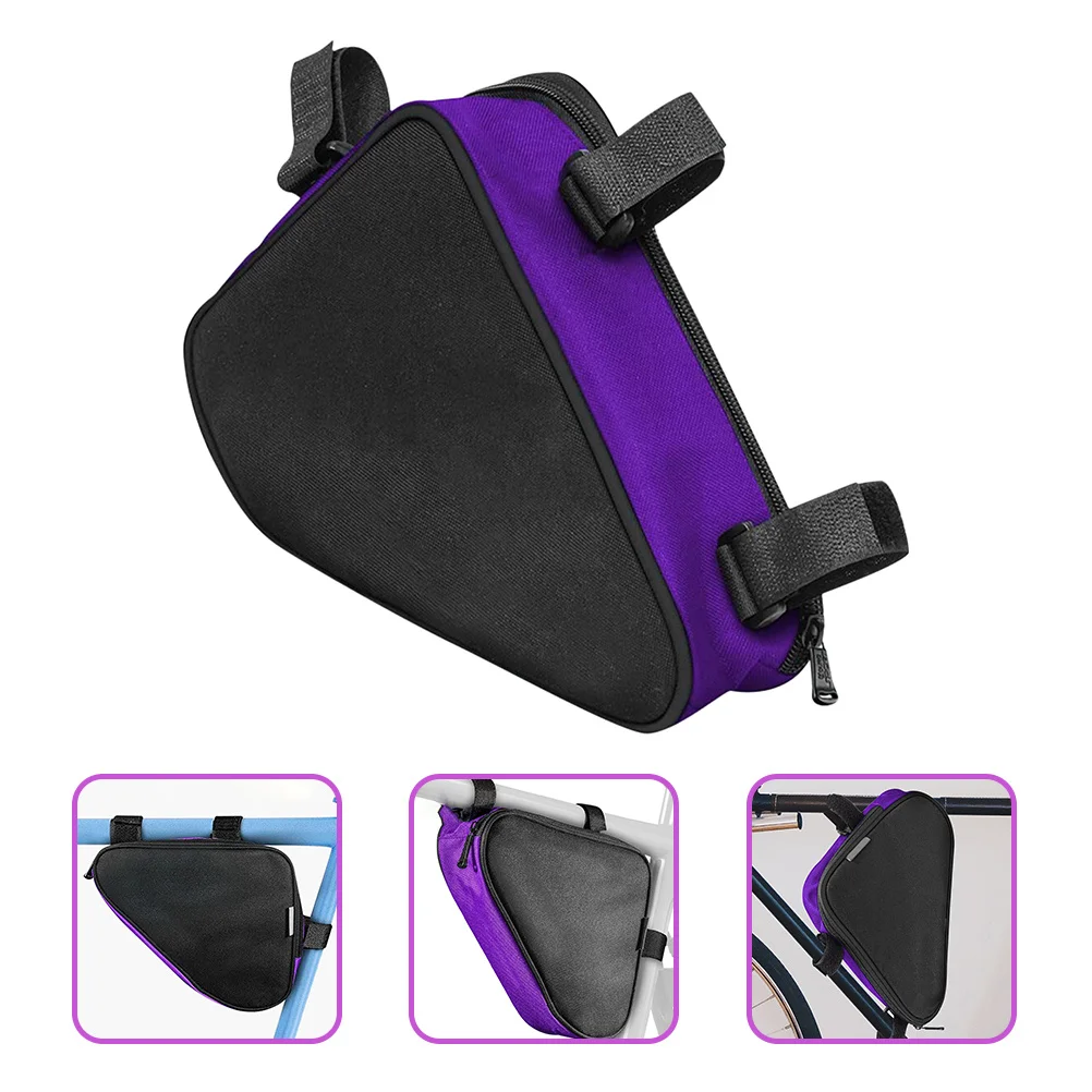 

Waterproof Bike Front Bag Stylish Bike Frame Pouch for Phone Keys Money Accessories Cycling Storage Bicycle Bag