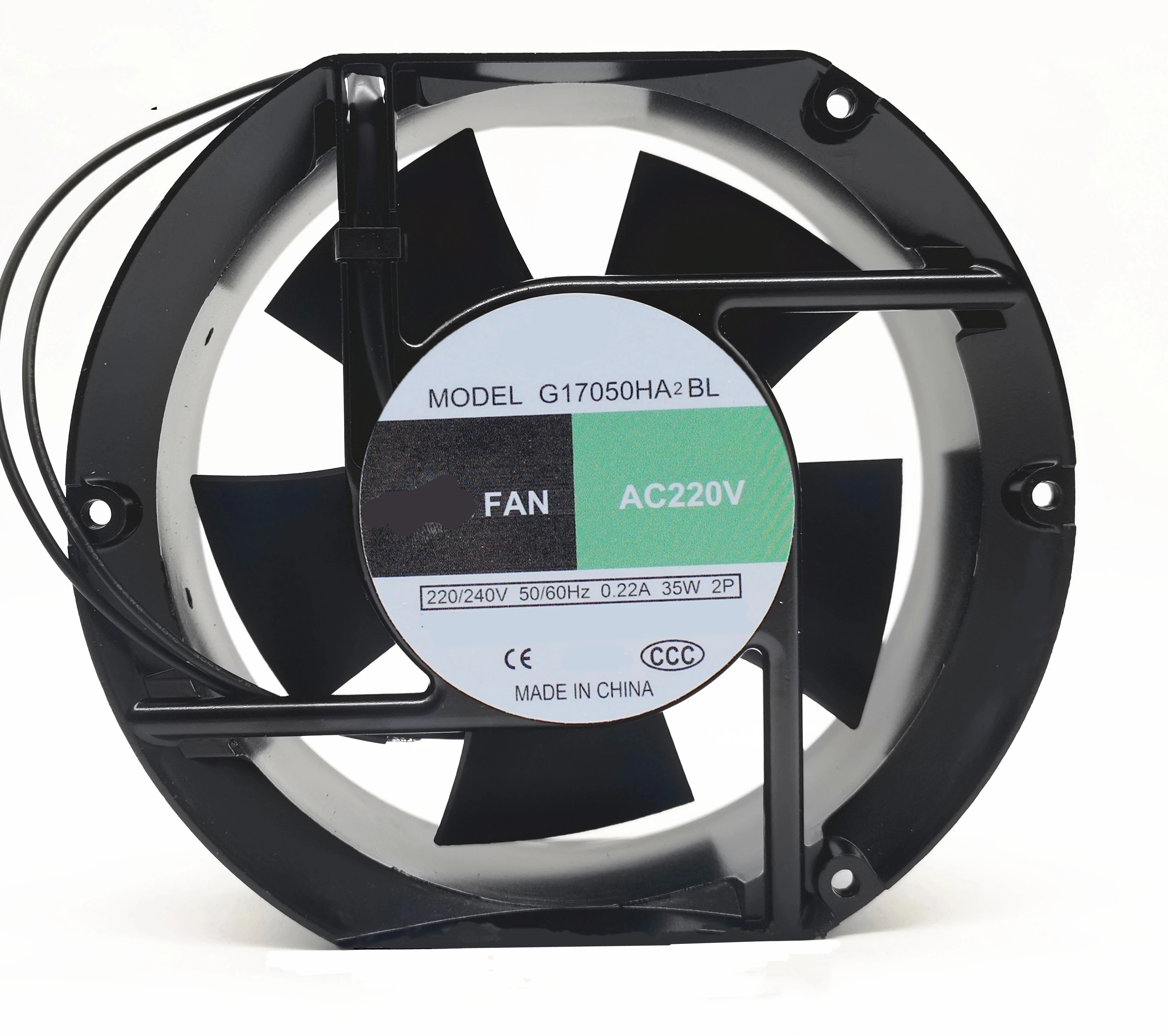 Cooling Fan G17050HA1BL 110V G17050HA2BL 220V G17050HA3BL 380V 172MM*150MM*51MM 17251 2-Wire