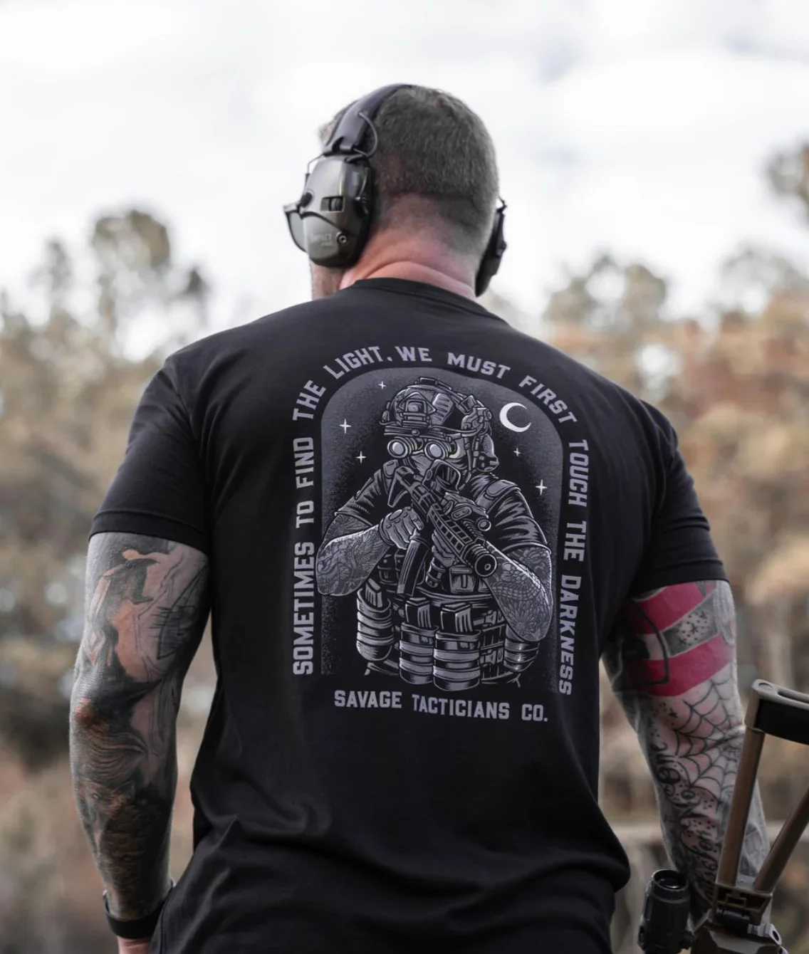 Darkness – Savage Tacticians Exhaust Ventilation for Cooling Suitable for Exercise Wear