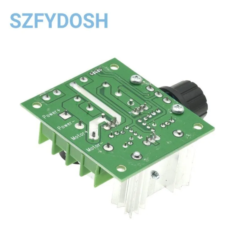 DC 12V 24V 30V 40V 13KHZ Auto PWM DC Motor Speed Regulator Governor Speed Controller Switch 10A 50V 1000uF