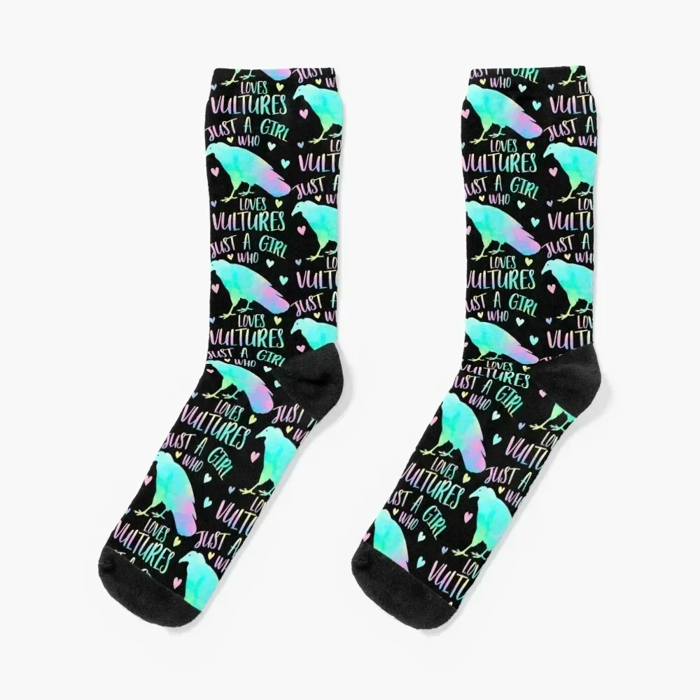 

Just a Girl who loves Vultures Socks Running anime Mens Socks Women's