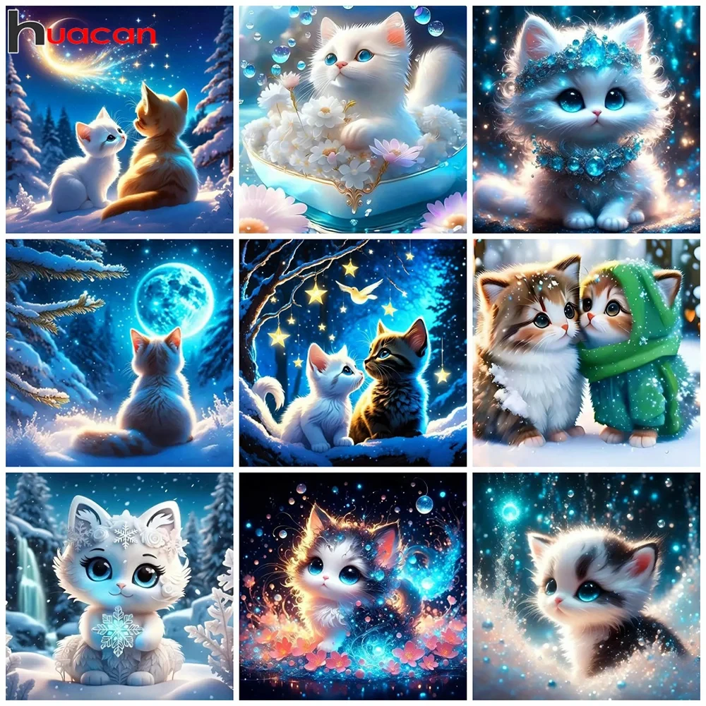 Huacan Diamant Malerei Set Tai Chi Sonnenblume volle quadratische runde Mosaik Stickerei Yin Yang Landschaft Wohnkultur