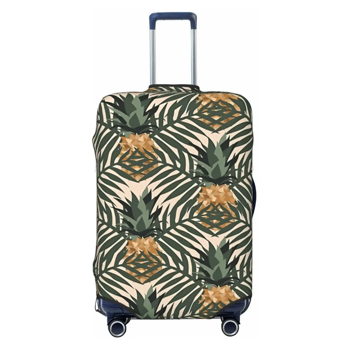 

Чехол для чемодана с тропическим ананасом, эластичный защитный чемодан для бизнеса, полет