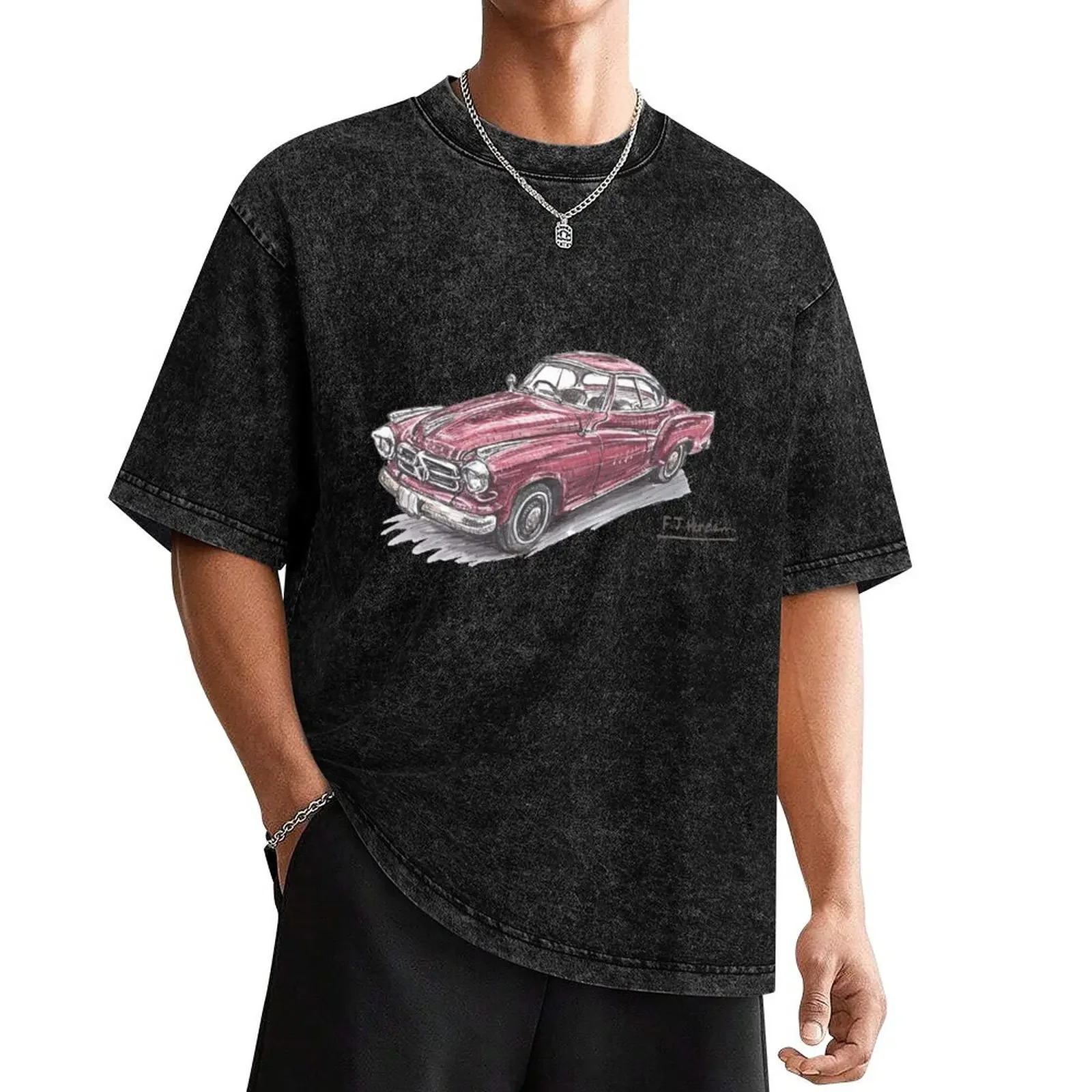 Borgward Isabella Coupe T-Shirt graphic t shirts summer top essential t shirt t shirts for men