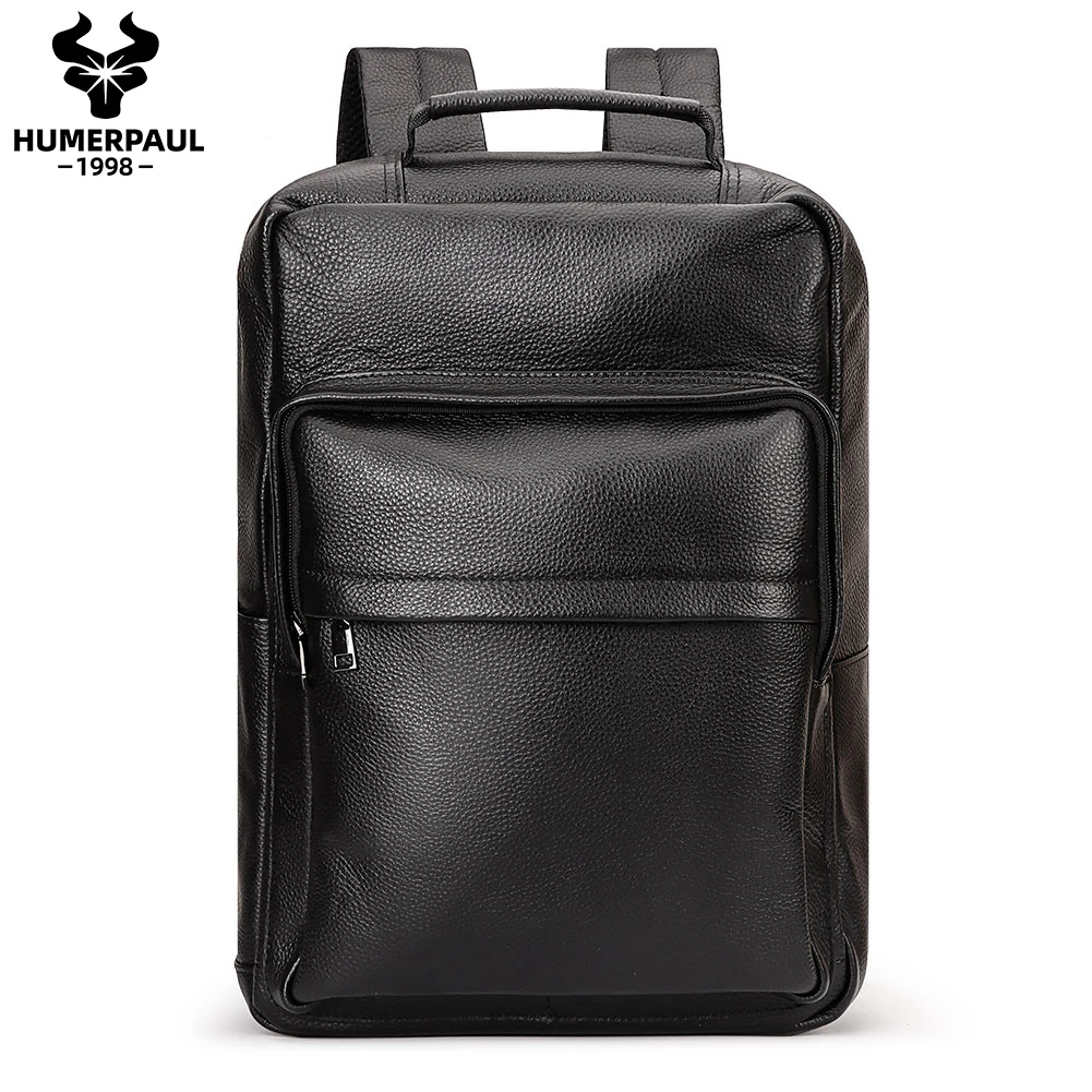 HUMERPAUL Luxury Fashion Business Backpack For Men Senior Laptop Backpacks ﻿Casual Large Capacity Shoulder Bag