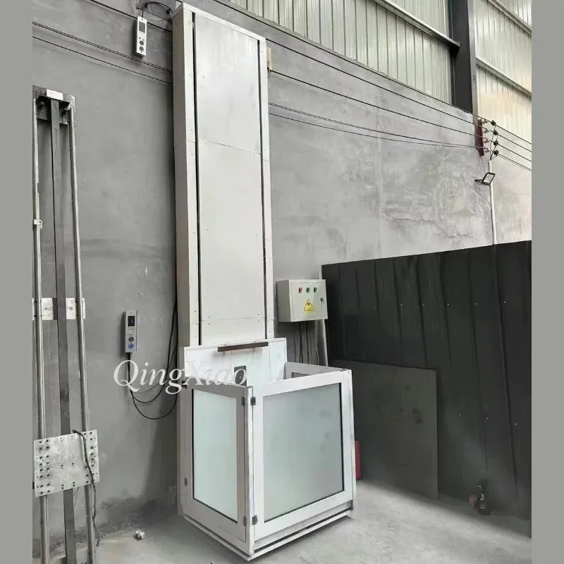 Sturdy Silent Villa Hydraulic Elevator Anti Fall Household Electric Cargo Lifting Platform Private Residence Freight Lifting