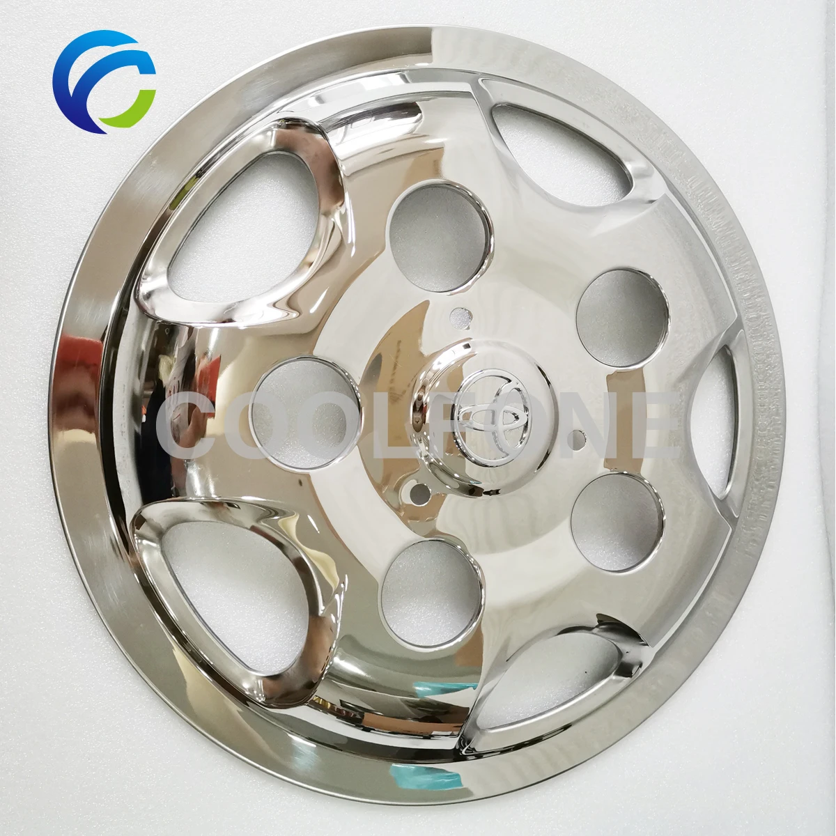 ホイールキャップwheelcap研磨コーチホイールトリムトヨタコースター