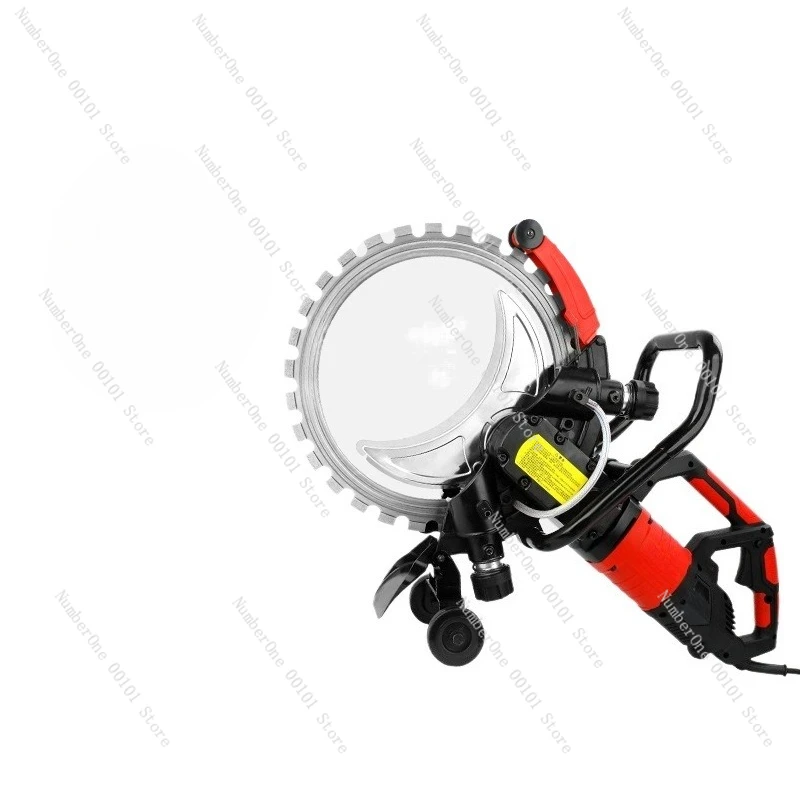 High-frequency brushless ring saw, high-power handheld concrete wall cutting machine, dust-free
