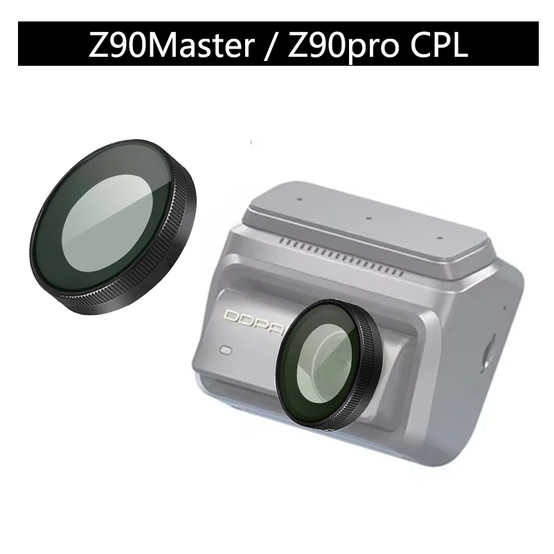 for DDPAI Z90Master / Z90pro Lens Dust Protection Anti Glare CPL Filter for DDPAI Rear Camera CPL Filter