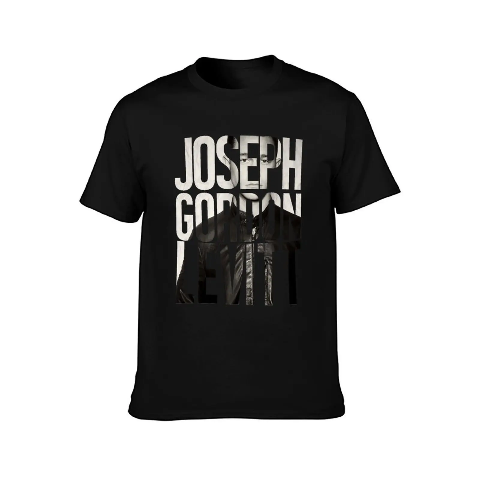 Joseph Gordon Levitt T-Shirt Vintage Print Crew Neck Tee
