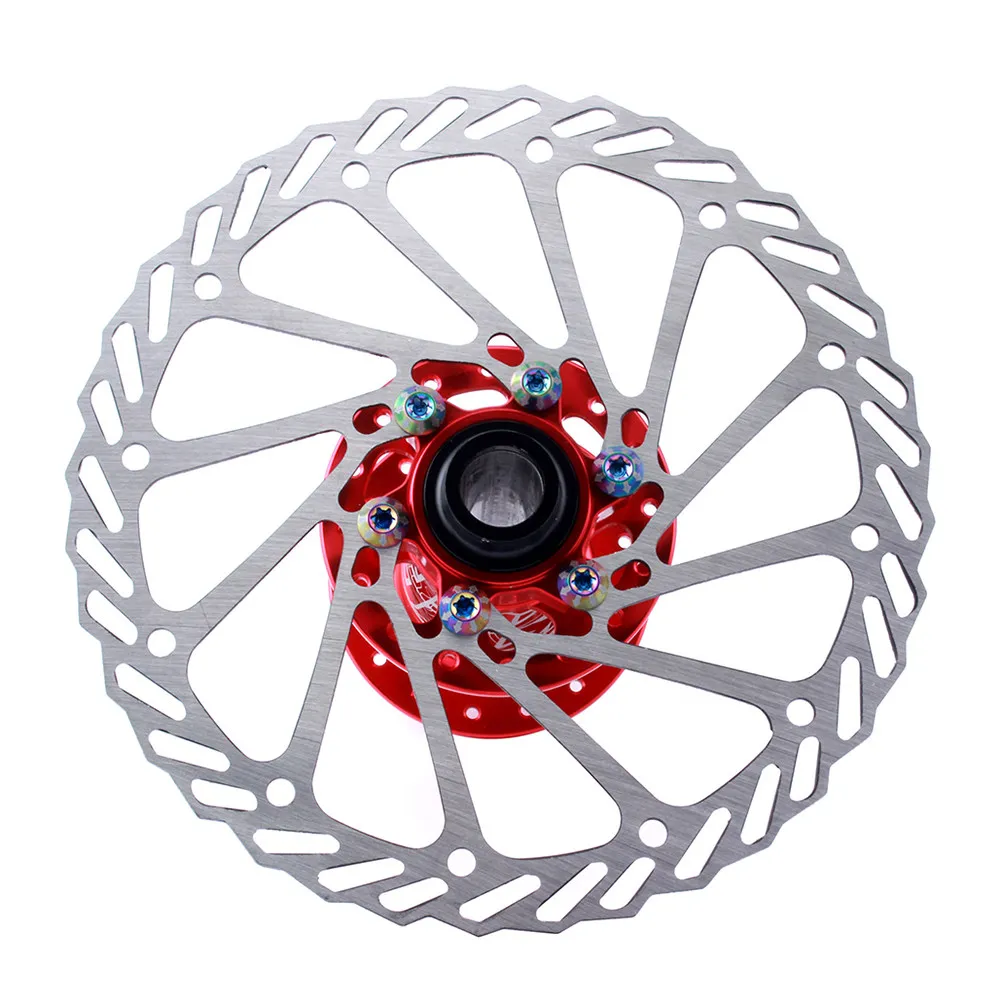 6Pcs Bicycle Brake Screw Titanium Alloy Rustproof Brake Fixing Screw for Road E-Bike Hybrid Disc Rotors