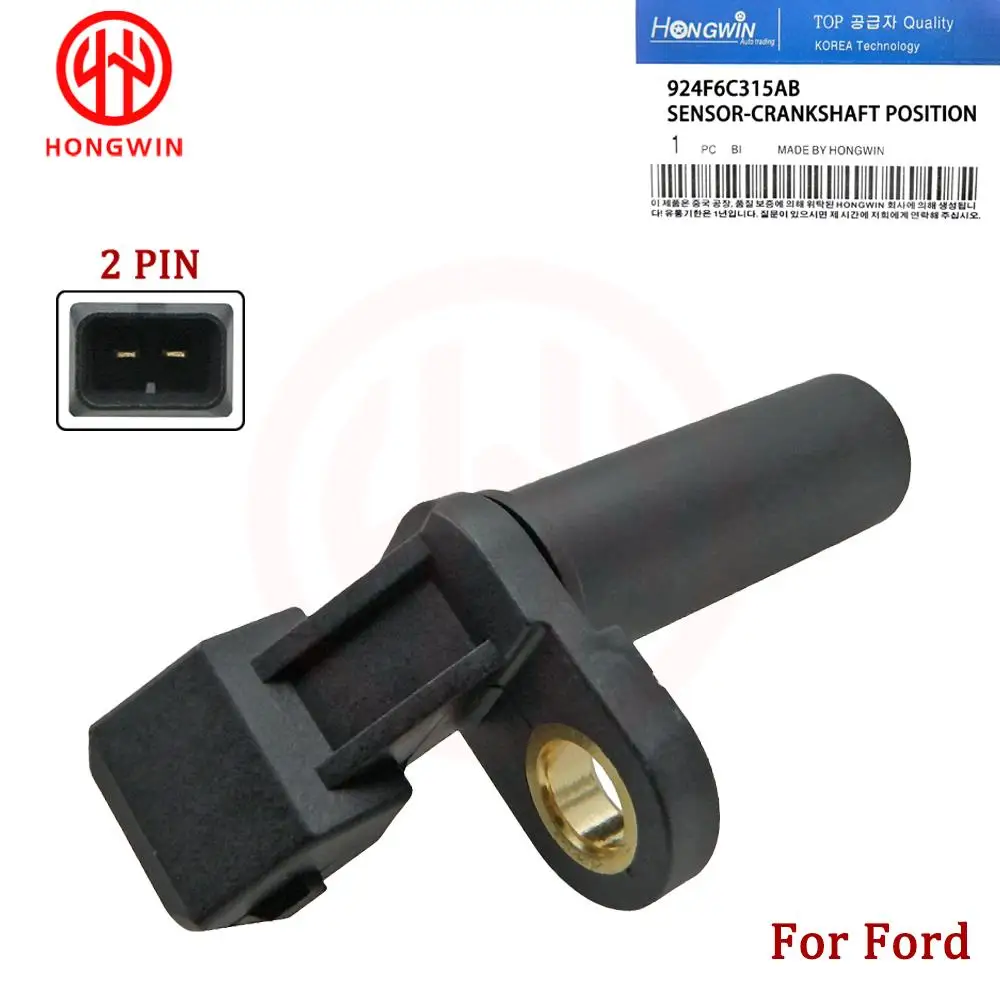 Crankshaft Position Sensor OEM 924F6C315AB 6602998 948F-6C315-AA For Ford Escort Fiesta Van Focus Mondeo Orion Puma  1.6 1.8 2.0